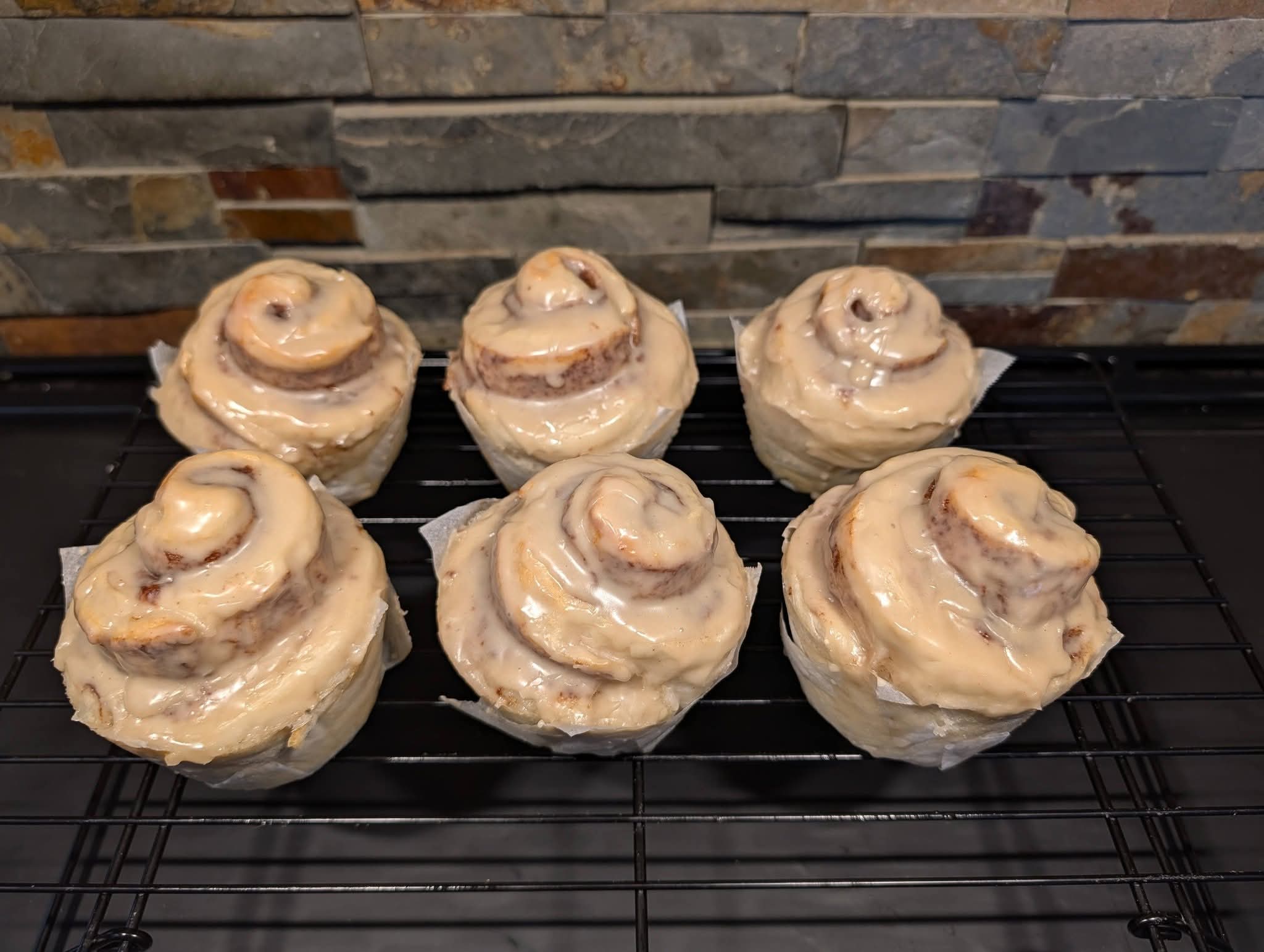 Sourdough cinnamon rolls